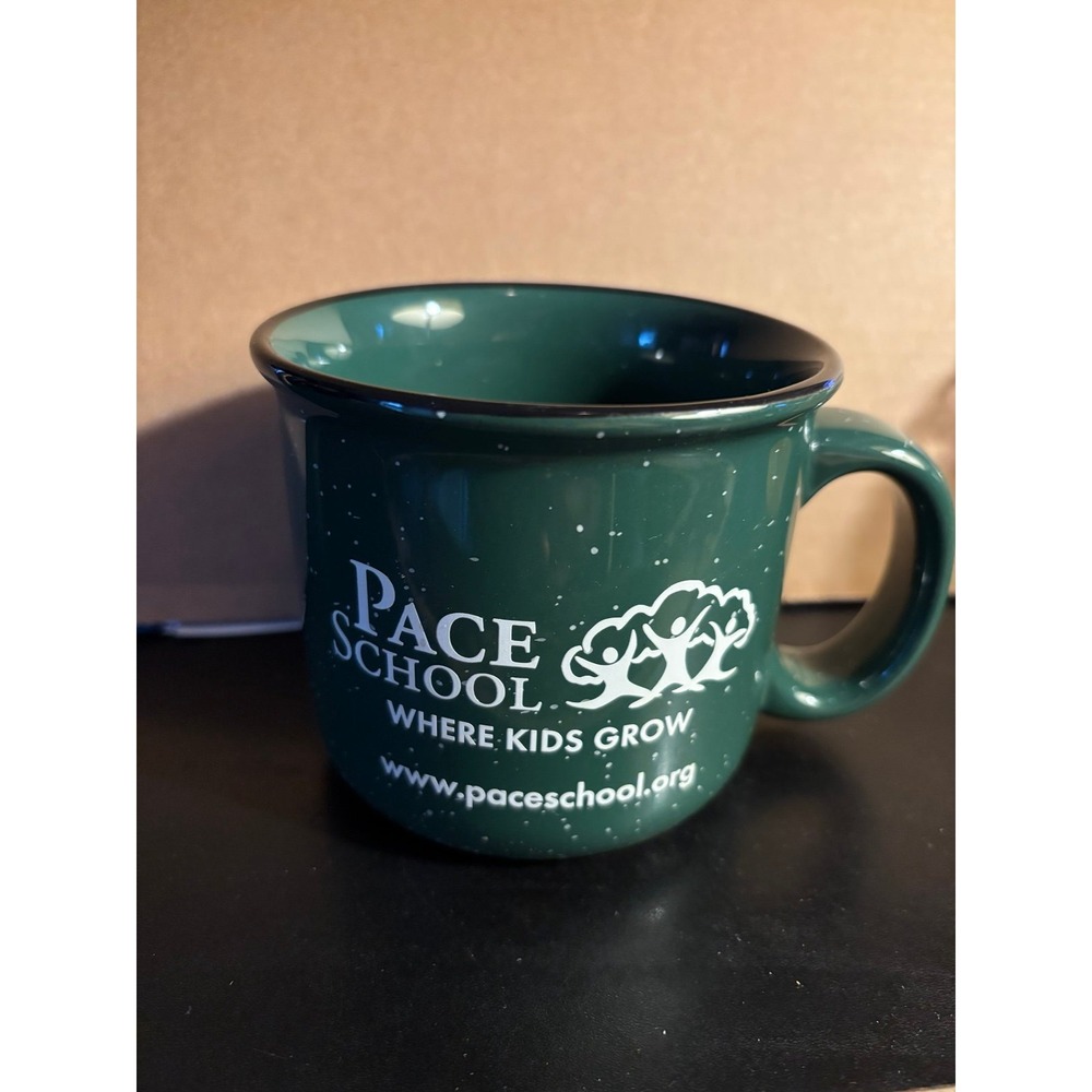 Pace School Coffee Cup Green Souvenir Mug Tea